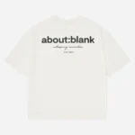 About:blank box t-shirt -