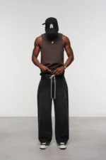 About:Blank wide leg denim Pants - Image 2