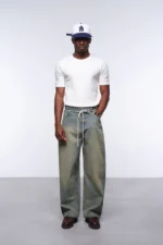 About:Blank wide leg denim jean - Image 2