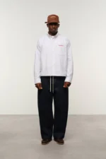 About:blank oxford script shirt - Image 2