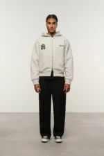 About:Blank dual logo zip hoodie - Image 2