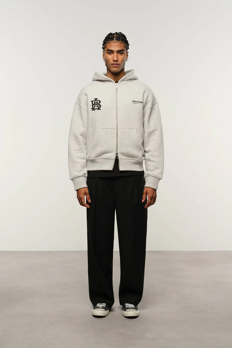 About:Blank dual logo zip hoodie - Image 2