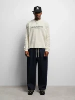 About:blank garcon long sleeve waffle - Image 2