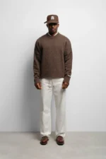 About:Blank mohair knitted crewneck - Image 2