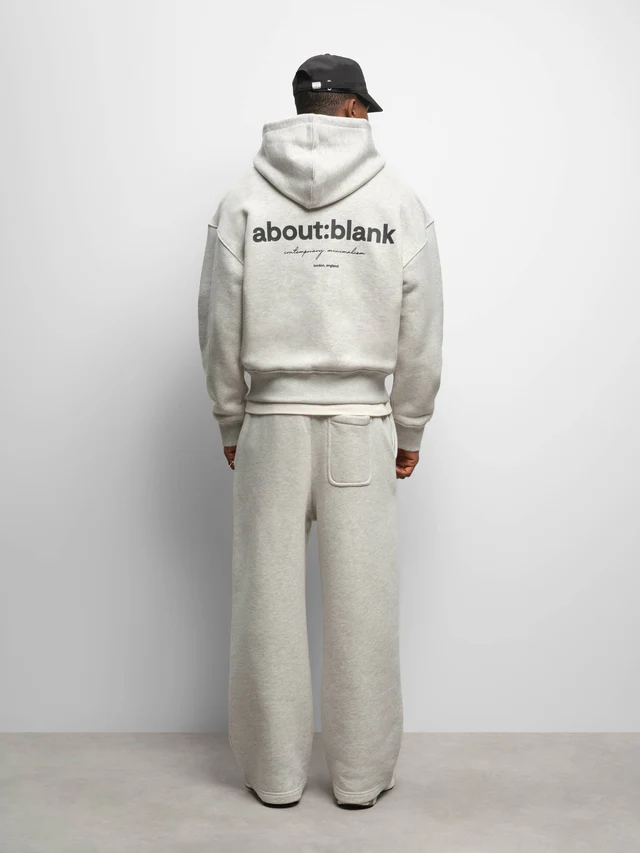 About:blank box zip hoodie - Image 2