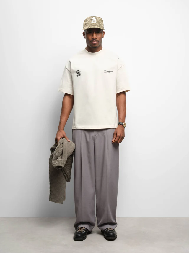 About:blank dual logo t-shirt - Image 2