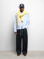 About:blank oxford script shirt - Image 2