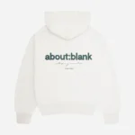 About:Blank box hoodie white