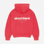 About:blank box hoodie
