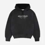 About:Blank garcon hoodie Black