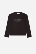 About:Blank garcon long sleeve waffle
