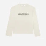 About:Blank garcon long sleeve waffle