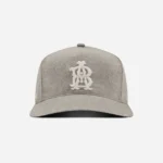 About:blank monogram cap wool