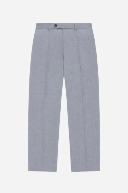 About:Blank everyday pleated trouser Gray
