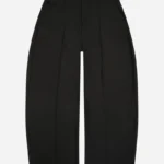 About:Blank tailored wide leg trouser black