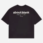 About:blank box t-shirt