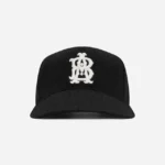 About:blank monogram wool cap